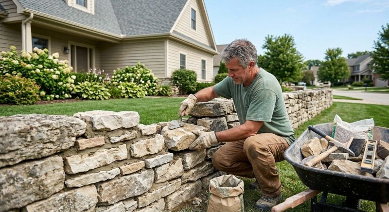 Brick Fence Repair in Temecula, CA
