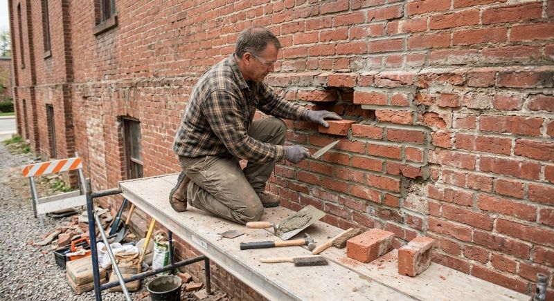 Brick Repair in Winchester, CA