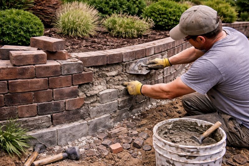 Brick Wall Repair in Murrieta, CA