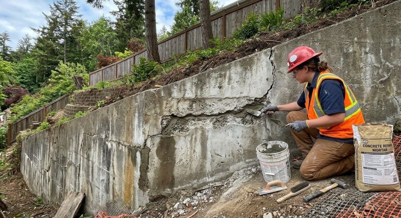 Retaining Wall Repair in Menifee, CA