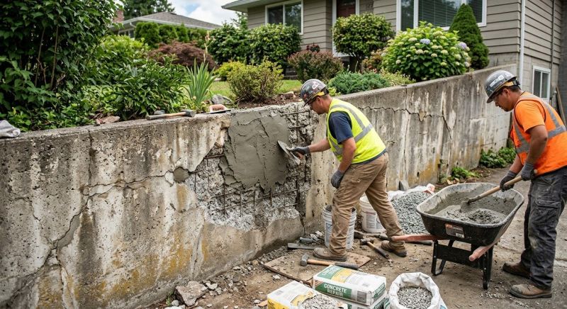 Retaining Wall Repair in Pala, CA