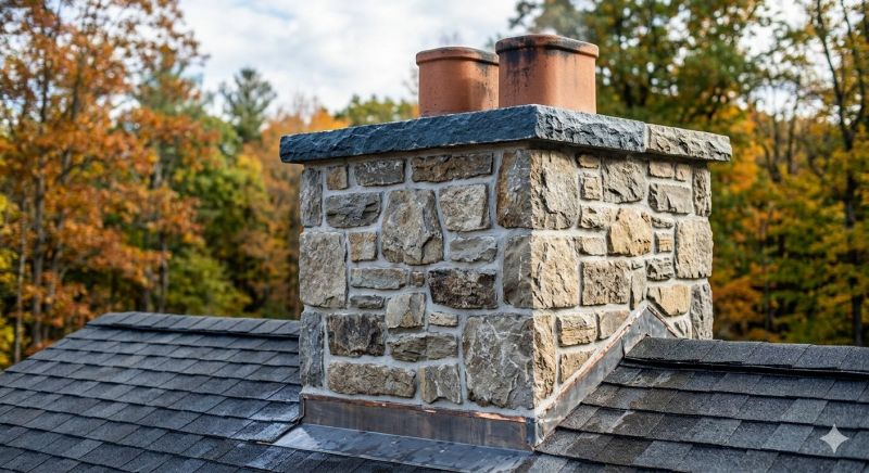 Stone Chimney Installation in Menifee, CA