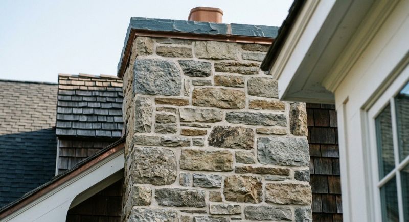 Stone Chimney Installation in San Jacinto, CA