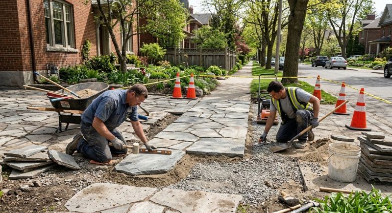Stone Driveway Repair in Temecula, CA
