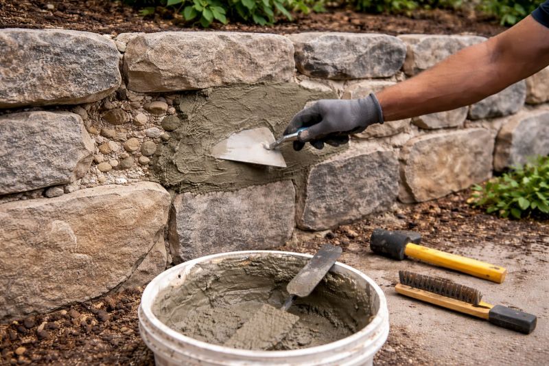 Stone Masonry Repair in Wildomar, CA