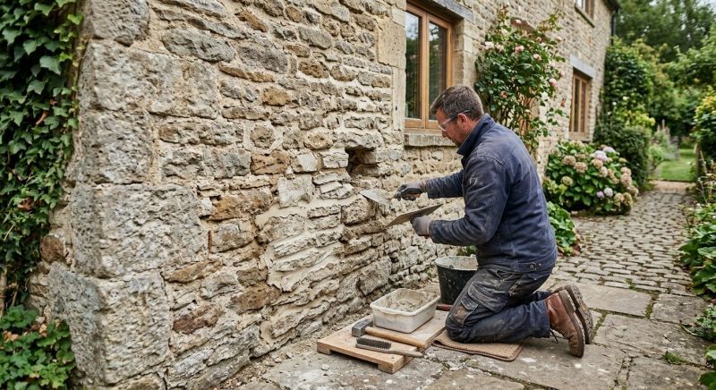 Stonework Repair in Sun City, CA